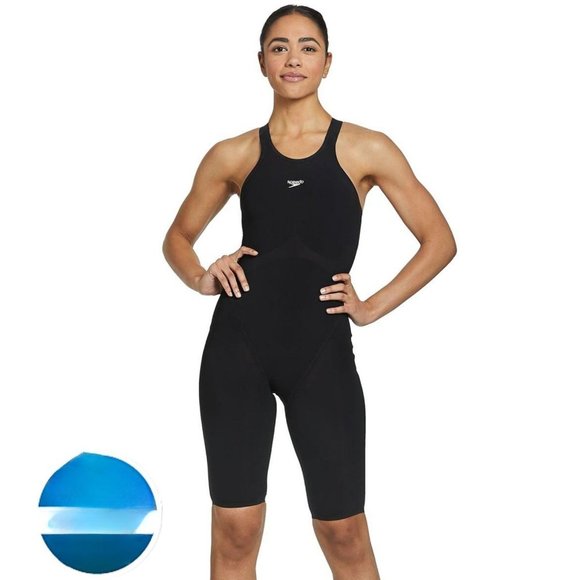 Speedo Elite Racing Fastskin Tech Suit Open Back Kneeskin sz 27/S-M $599 - Picture 1 of 9